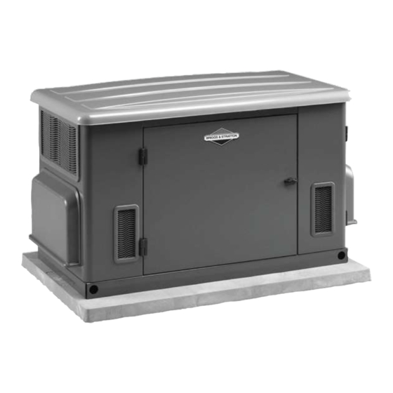 Briggs & Stratton 18KW Home Generator System Installation & Start-Up Manual