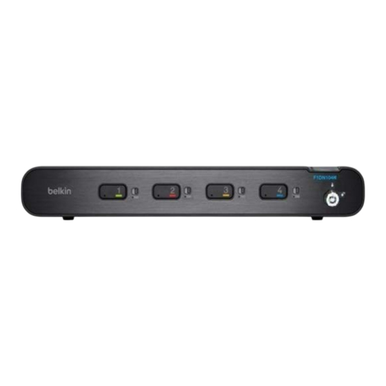 Belkin F1DN104M User Manual