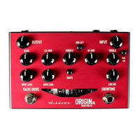Ashdown ORIGINal VALVE PRE User Manual