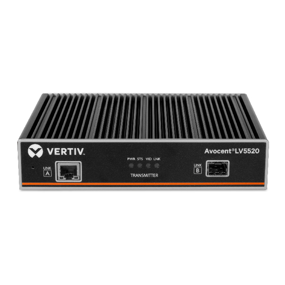 Vertiv Avocent LongView 5500 User Manual
