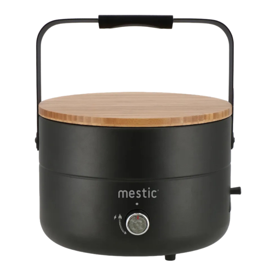 MESTIC Barbecue Mini Chef MB-100 User Instructions