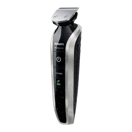 Philips Norelco Multigroom Pro QG3380 Manuals