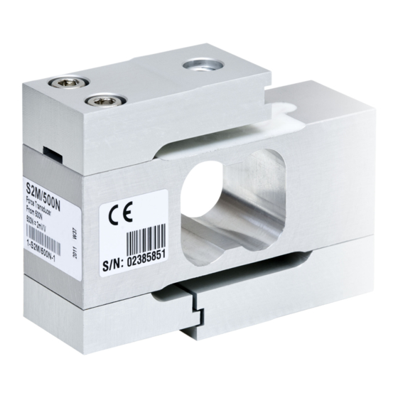 HBM HBK S2M Mounting Instructions