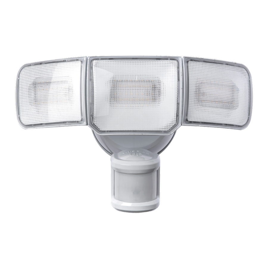 Home Zone Security Smart Auto CCT Triple Head Security Flood Light ES00931G Manual