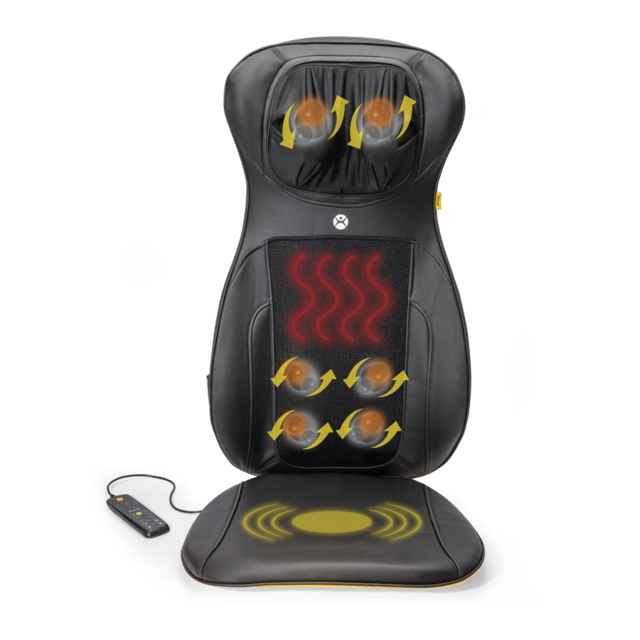 iHome SHIATSUMASSAGE LOUNGER iWST26 Quick Start Guide