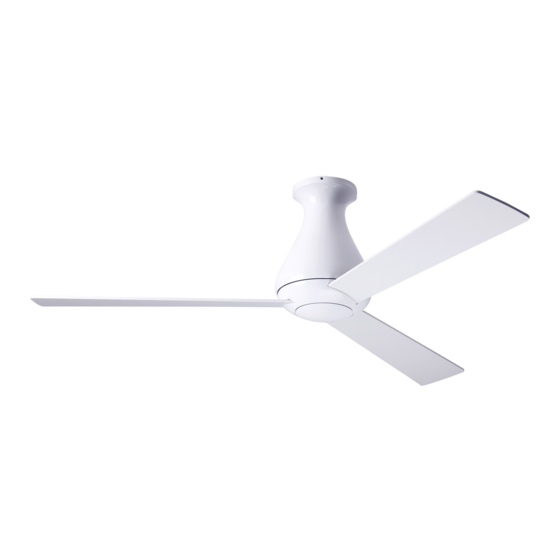 The Modern Fan Company Altus Flush Installation Instructions