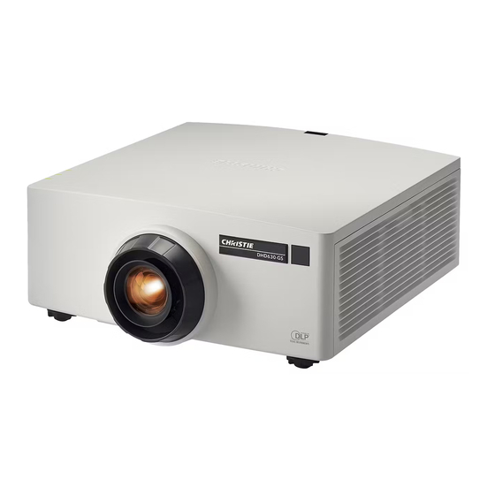 Christie DWU1400-GS Installation Manual