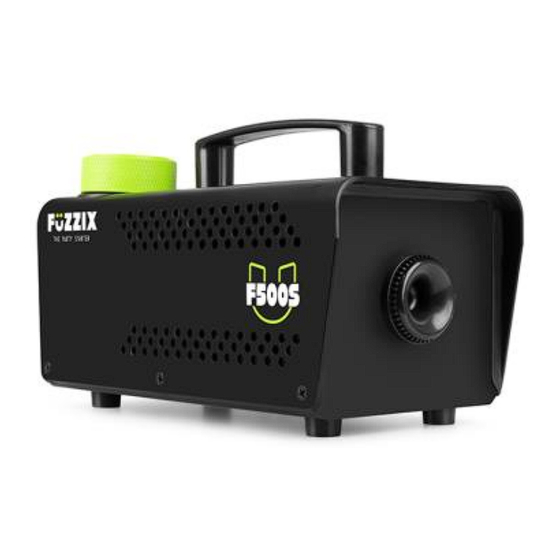 Fuzzix F500 Series Instruction Manual