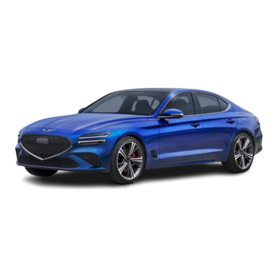 Genesis G70 Owner's Manual
