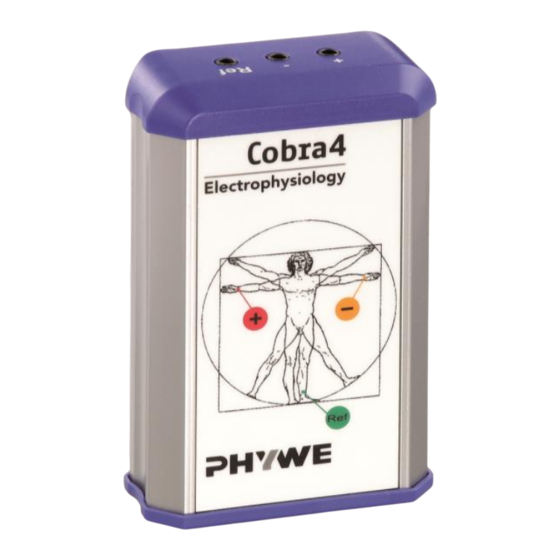PHYWE Cobra4 Manual