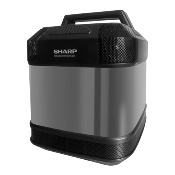 Sharp PS-915 Operation Manual