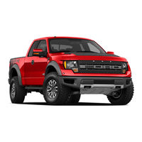 Ford 2012 F-150 SVT Raptor Supplement Manual