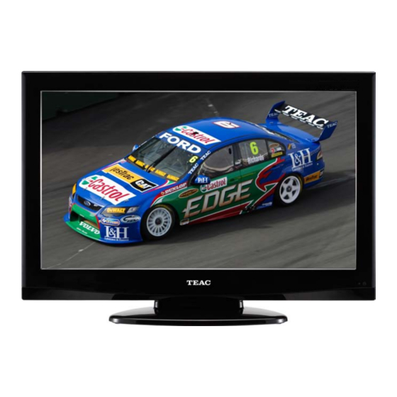 Teac LCDV3257DVR User Manual
