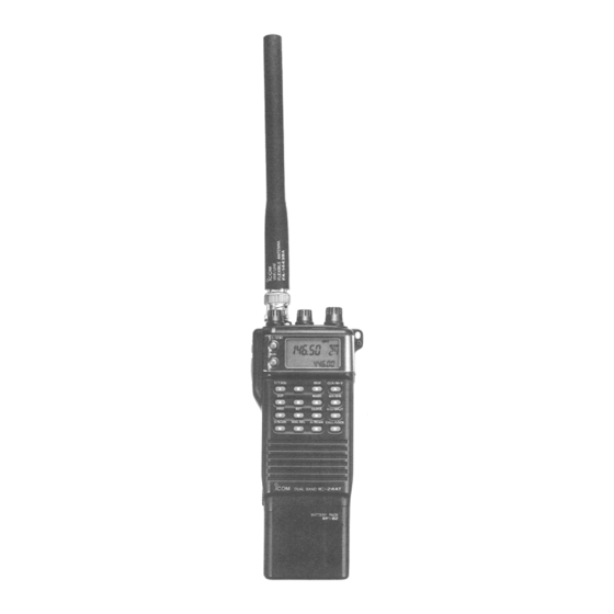 ICOM IC-24AT SERVICE MANUAL Pdf Download | ManualsLib