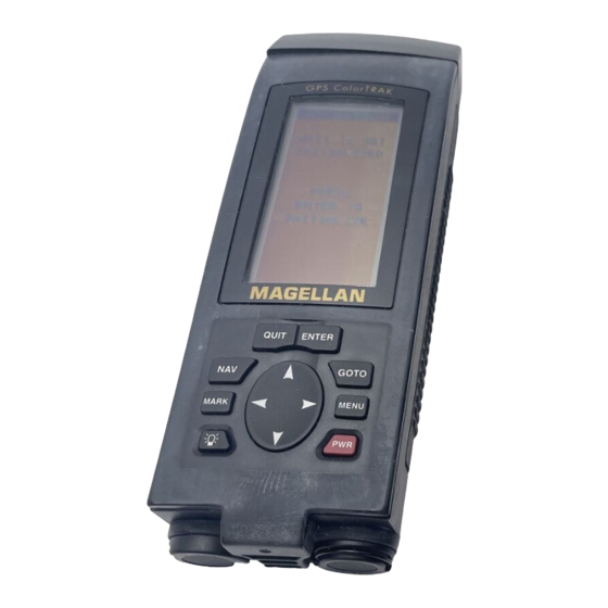 Magellan GPS ColorTRAK User Manual