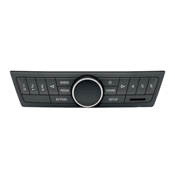 Skoda Infotainment Blues Owner's Manual