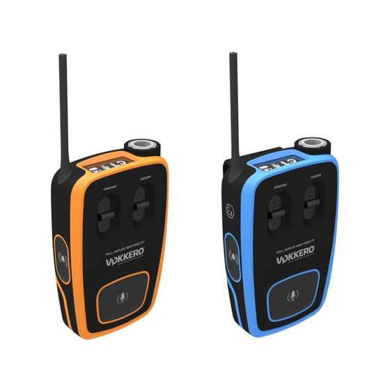 VOKKERO GUARDIAN US RADIO USER MANUAL | ManualsLib