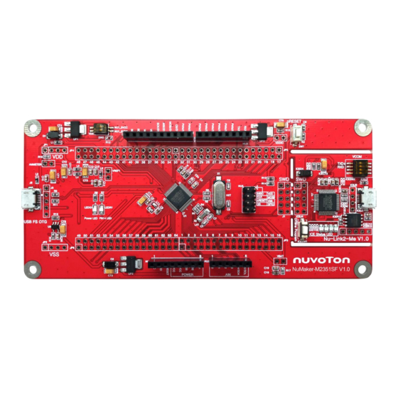 Nuvoton NuMicro M23 Series User Manual