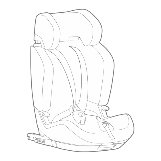 User Manuals: Nado O10 Toddler Car Seat