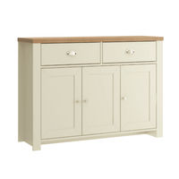 Birlea WINCHESTER 2 DOOR 2 DRAWER SIDEBOARD Assembly Instructions Manual