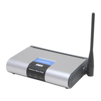 Linksys WMB54G - Wireless-G Music Bridge Network Audio Player User Manual
