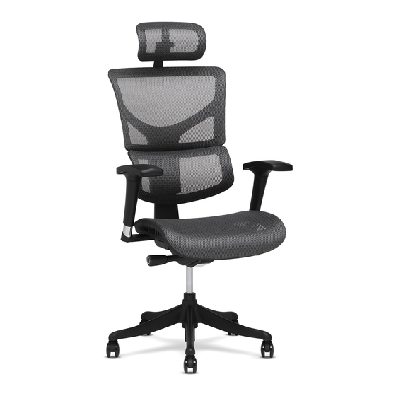 X-CHAIR X3 X4 Assembly Instructions And Adjustment Manual
