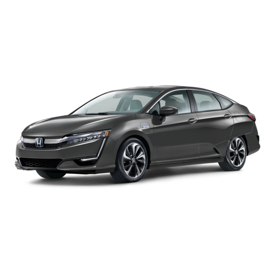 Honda CLARITY PLUG-IN HYBRID 2019 Owner's Manual