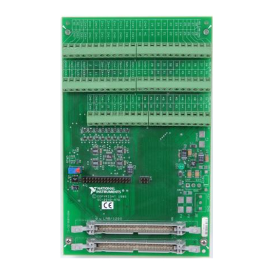 National Instruments SC-2042-RTD User Manual