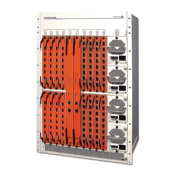 Alcatel-Lucent OmniSwitch 9000 Series Getting Started Manual