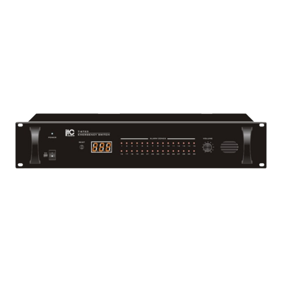 ITC T-6723 Operation Manual