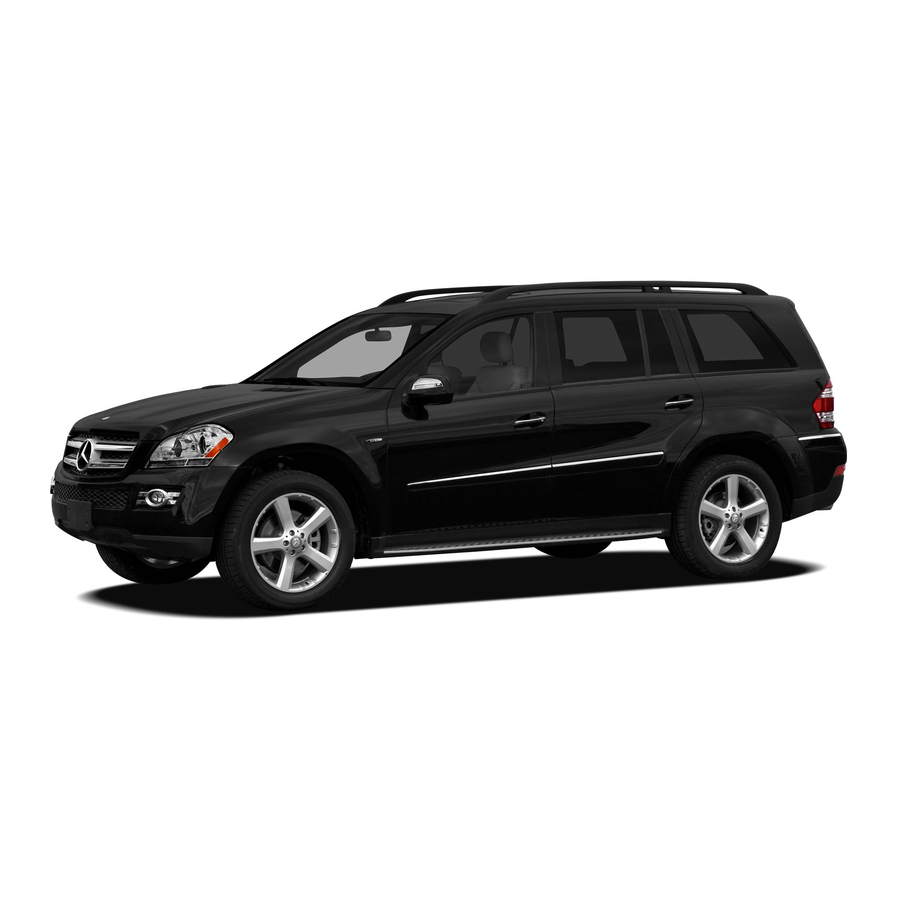 Mercedes-Benz 2009 GL550 Operator's Manual