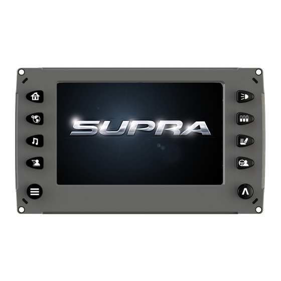Supra VISION Touch 2018 Owner's Manual