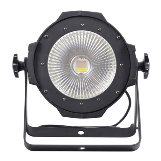 Mega LED Lighting LED COB PAR LIGHT-100 User Manual