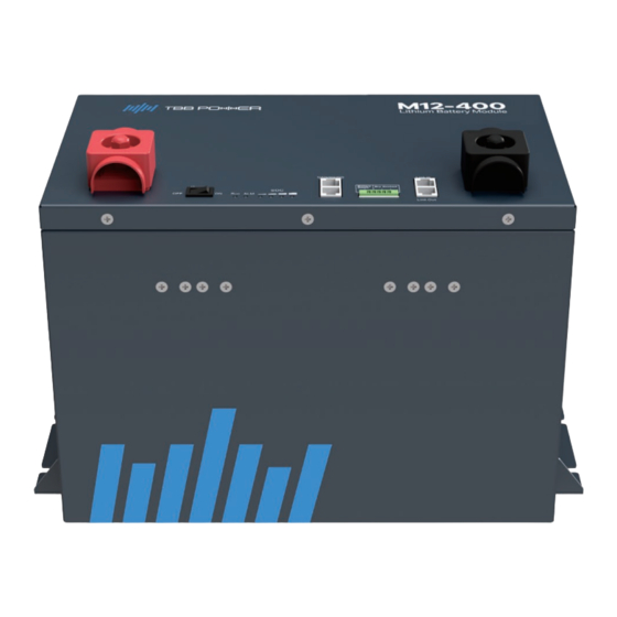 TBB power M12-400 User Manual