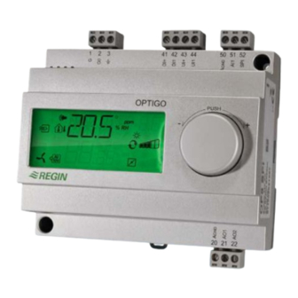 Regin Optigo OP5U Manual