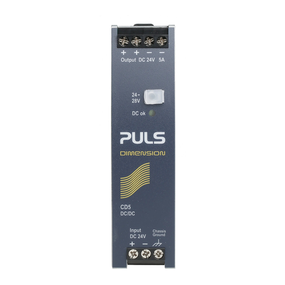 Puls CD5.241 Instruction Manual