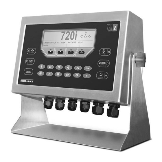 Rice Lake 720i Technical Manual