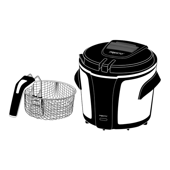 Presto Stainless Steel Electric Deep Fryer Instructions & Recipes