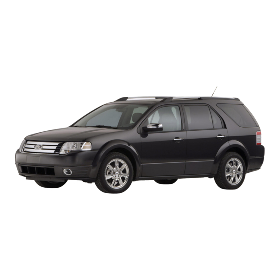 Ford 2009 Taurus Owner's Manual