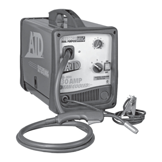 ATD Tools ATD-3130 Amp MIG/Flux Welder Manuals