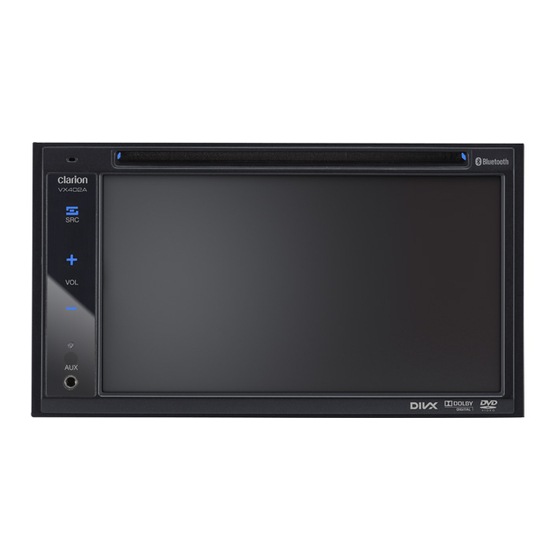Clarion VZ402A Owner's Manual