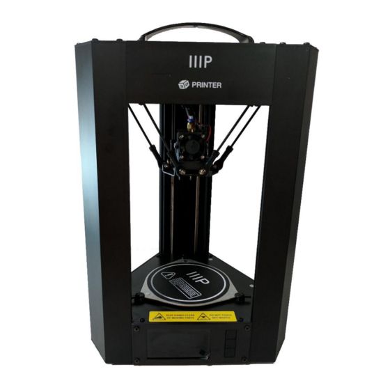 Monoprice MP Mibi Delta User Manual