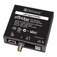 Altronix eBridge1PCRM Installation Manual