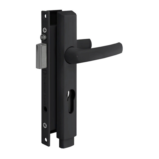 Austral Lock ELEGANCE Illustrated Fitting Instructions