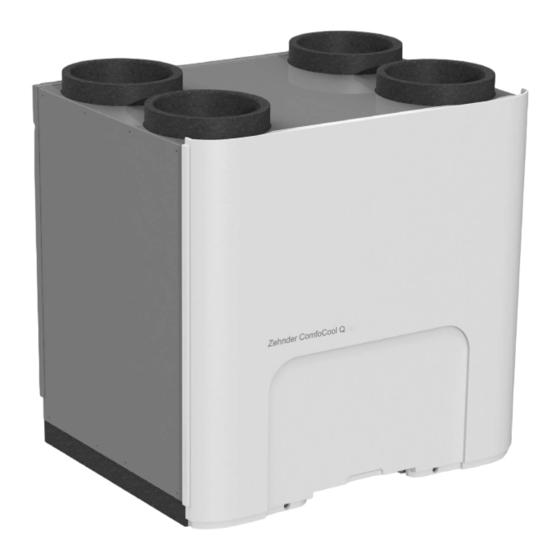 Zehnder Rittling ComfoCool Q600 Manual For The User
