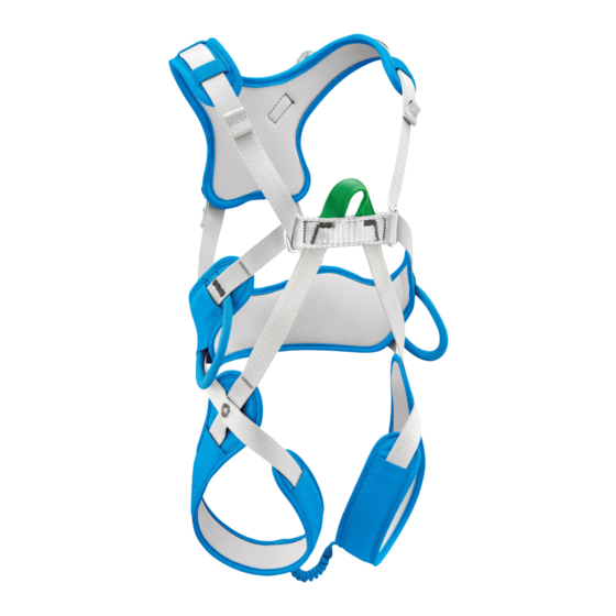 Petzl OUISTITI Technical Notice