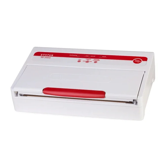 Status SV2000 User Manual