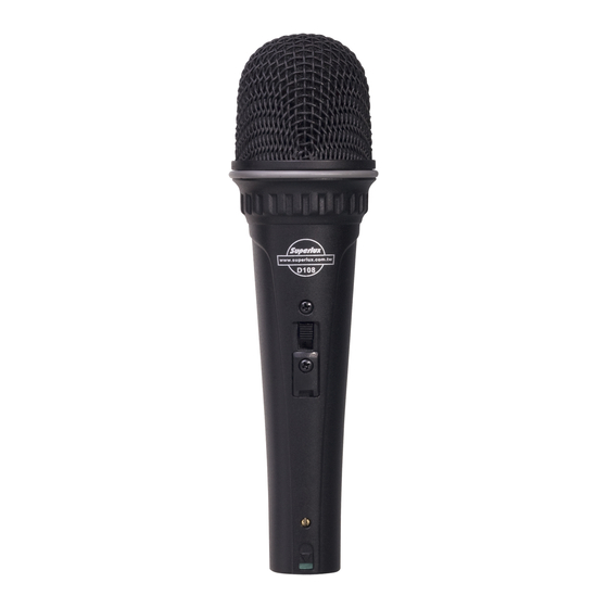 Superlux D108 Quick Manual