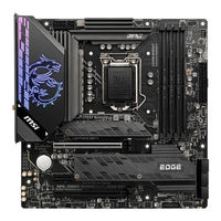 MSI MPG Z590M Quick Start Manual
