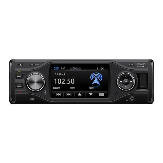 Kramer Automotive KR-737+ Manual